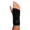 Ergodyne Wrist Brace, Nylon, Polyester, Spandex, Double Strap, Right, Black, Size L 4015 - alternate 1